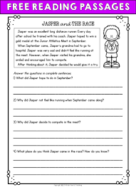 Check spelling or type a new query. Reading Comprehension Passages With Questions And Answers For Grade 6
