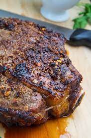 Mushroom Crusted Prime Rib Roast Recipe Rib Recipes Rib Roast Recipe Prime Rib Recipe