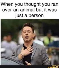 When You Thought You Ran Over An Animal But It Was Just A Person Ifunny Epic Fails Funny Really Funny Funny Texts