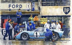 With 2019's le mans 66 movie now out in physical and digital form for us all to rewatch during the lockdown (details here), now's the perfect time to did bruce mclaren and chris amon really win the 1966 race at le mans, or did ken miles and denny hulme win, and have the race stolen away from. Painting 1966 Le Mans 24 Pit Stop Ford Gt40 Mkii Ken Miles Denny Hulme By Yuriy Shevchuk Affiliate Spon Affiliate Pit Ford Gt40 Art Ford Gt40 Le Mans