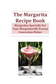 the margarita recipe book