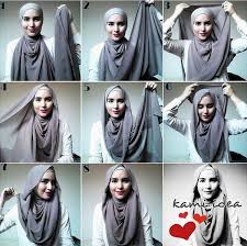 10 طرق لف الحجاب بالصور والخطوات Hijab Tutorial Jersey Hijab How To Wear Hijab