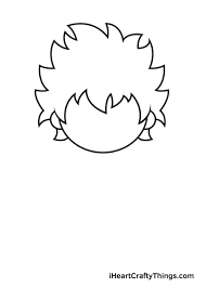 If you feel like it, you can add some shades and patterns to your hawk. Deku Drawing How To Draw Deku Step By Step