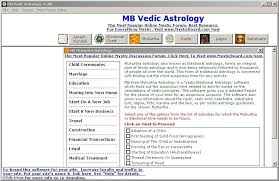 Mb Vedic Astrology Get The Software Safe And Easy