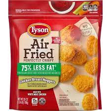 Tyson Air Fried Chicken Nuggets Frozen 25oz Target