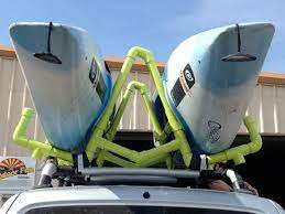 Secure three or four pool noodles to the top of your car. Pvc Kayak Roof Rack Carrier 11 Steps With Pictures Instructables