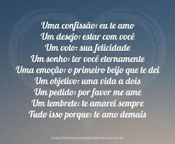 Eu te amo nas três dimensões, nas quatro luas, nos quatro elementos, nas quatro estações, nos quatro pontos cardeais. Declaracao De Amor Pagina 2 De 18