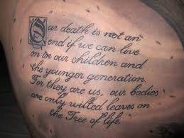 Explore our collection of motivational and famous quotes by tattoo quotes about life. Tattoo Quotes About Acceptance Quotesgram