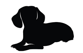 Black And White Dachshund Clipart Dachshund Silhouette Vector Dachshund Silhouette Silhouette Clip Art Silhouette Vector