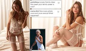 Camila giorgi ретвитнул(а) felipe r lahiteau. Tennis Star Camila Giorgi Who Played At Wimbledon Shares Racy Lingerie Snaps On Instagram Daily Mail Online