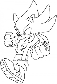 Easy sonic coloring pages ideas printable. Draw Super Shadow Colouring Pages Free Coloring Library