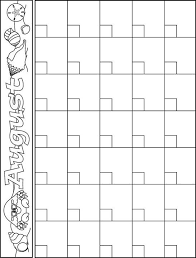 August Calendar Template Preschool Calendar Classroom Calendar Kindergarten Calendar