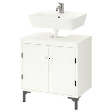 Silveran Tyngen Waschbeckenunterschrank 2 Turen Weiss Lillsvan Waschbeckenunterschrank Ikea Waschbeckenunterschrank Mischbatterien
