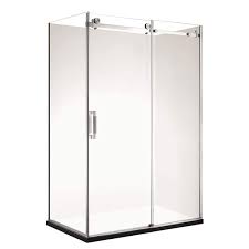 Frameless Sliding Shower Glass