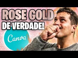 › color codes for canvas. Como Criar Fonte Rose Gold No Canva Metodo Novo Youtube
