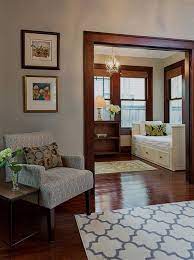 Trim paint color may be the last item on that pesky renovation checklist, but it's time to change that. Beautiful 1920s House Tour Its Overflowing Kmp Some Not Too Unvintage Ikea Hacking Ikealivi Paint Colors For Living Room Living Room Colors 1920s House