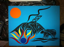 Geri Lynn Whiteman Is An Edmonton Based Artist With Chilcotin Roots Geri Moved Here From Her B C To Pursue Her Career In Social Wor Painting Visual Artist Art