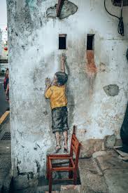 Travel Scribes Penang Street Art Map Exploring The Art Of George Town 2020 Guide In 2020 Map Art Street Art Sidewalk Art