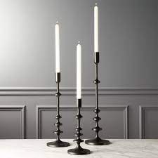 Check spelling or type a new query. Allis Black Taper Candle Holders Set Of 3 Reviews Cb2