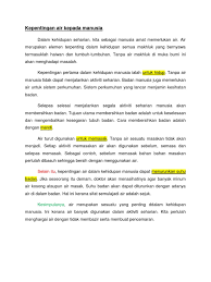 Kehidupan haiwan memerlukan bekalan air yang mantap untuk memenuhi fungsi pentingnya. Kepentingan Air Kepada Manusia