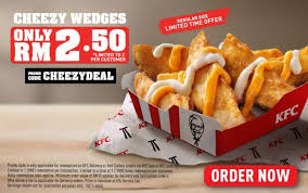 Get free kfc malaysia now and use kfc malaysia immediately to get % off or $ off or free shipping. 15 Mar 2021 Onward Kfc Cheezy Wedges Promotion Everydayonsales Com