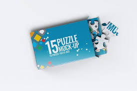 18 Best Puzzle Mockup Templates 2019 Mockup Templates Mockup Promotional Design