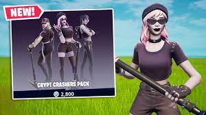 New Crypt Crashers Pack in Fortnite! - YouTube