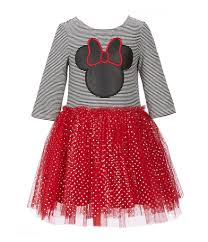 disney x pippa julie little girls 2t 6x striped minnie mouse tutu dress dillards