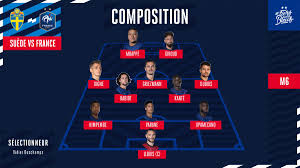 Cet article traite de l'année 2020 de l'équipe de france de football. Equipe De France On Twitter La Composition De L Equipe De France Pour Affronter La Suede Suefra Fiersdetrebleus