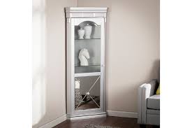112m consumers helped this year. Bellah Mirrored Lighted Corner Curio Cabinet Ashley Furniture Homestore