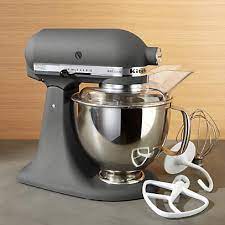 Aramanızda 69 adet ürün bulundu. Kitchenaid Artisan Series 5 Quart Tilt Head Imperial Grey Stand Mixer Reviews Crate And Barrel