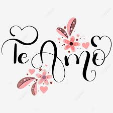 Te Amo Letras De Mão De Texto De Dia Dos Namorados Com Flores E Cartão De  Convite De Corações PNG , Vos Amo, Eu Te Amo, Casal Imagem PNG e Vetor Para