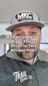 Wow! It feels a little surreal after months of testing recipes to finally  be able to test them by freeze drying them in the test kitchen before we  send them off to be worked