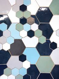 Hexagon Painted Floor Tile Shestiugolniki Plitka Interer