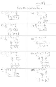 Ⓐ since one equation is already solved for y, using substitution will be key concepts. Systems Of Equations And Inequalities Answer Key