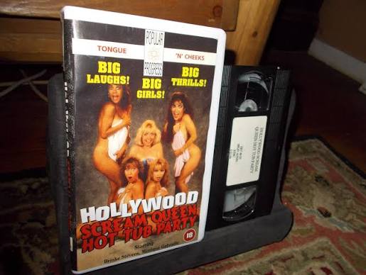 Scream Queen Hot Tub Party Horror VHS Custom - Etsy