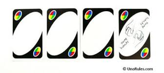 Good Uno Blank Card Rules Uno Card Game Rules Uno Cards Uno Card Game