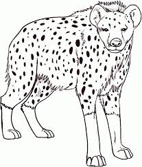 The Best Hyena Coloring Page Coloring Alifiah Biz