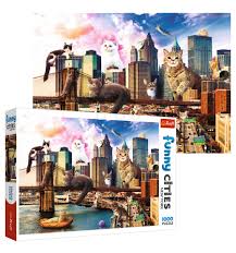 Find hundreds of free jigsaw puzzles to piece together on your computer or to share with friends. Trefl Jigsaw Puzzle Cats In Nyc
