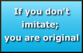 Best nine distinguished quotes about imitate photo English ... via Relatably.com