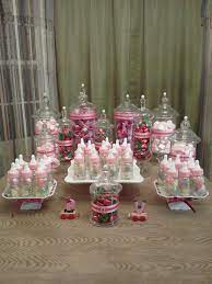 Pin By Lisa Carrasquillo On Ideas For Baby Shower Baby Shower Dessert Table Baby Shower Candy Station Baby Shower Candy Bar