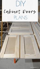 Easy Shaker Cabinet Doors Diy Cabinet Doors Shaker Cabinet Doors Woodworking Furniture Plans