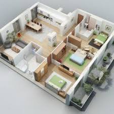 Wow Ini Dia Denah Rumah Minimalis Type 45 3 Kamar Terbaru Denah Rumah House Blueprints Dan Desain Rumah