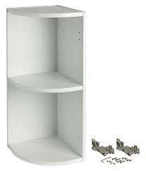Get trade quality cabinets & other bathroom furniture at low prices. It Kitchens White Curved End Wall Cabinet W 300mm Diy At B Q