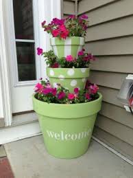 46 Flower Pot Decoration Ideas That You Can Try In Your Home Matchness Com Container Gardening Flowers Herb Garden In Kitchen Flower Pots