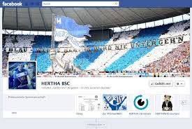 Hertha Bsc Facebook Fanpage Hertha Bsc Hertha Sportmannschaft
