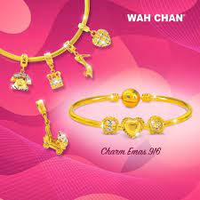 Anda tak perlu pening kepala lagi. Charm Bracelet Mix Match Wah Chan Gold Jewellery Facebook