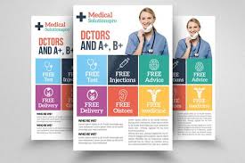 Medical Doctor Flyer Medical Posters Medical Brochure Doctor Medical