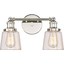 Chic Simplicity Glass Vanity Light 2 Light Vanity Lighting Glass Vanity Bathroom Vanity Lighting