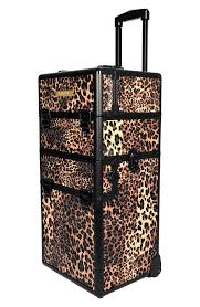 Do You Own Enough Makeup To Fit Into The Nyx Leopard Cosmetic Train Case Musings Of A Muse Cosmetic Train Case Makeup Artist Training Nyx Cosmetics